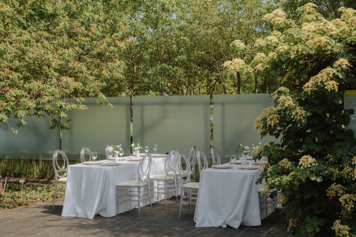 Host your next event outdoors in our beautiful garden Toronto