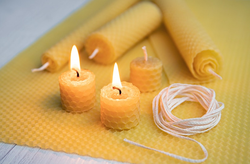All-Natural Beeswax Candles : r/candlemaking